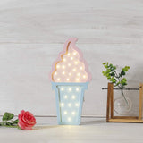 Ice cream Valentine Romance Atmosphere Light , Party Decoration Kids' Room Battery Operated LED V1369-AZ3-W-04508
