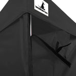 Gazebo Tent Marquee 3x4.5m PopUp Outdoor Wallaroo Black GAZ-POP-3X45-BK