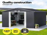 Giantz Garden Shed 3x3M Outdoor Storage Tool Workshop House Shelter SHED-GAB-10X10X7-ABC