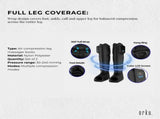 Orku Cordless Full Leg Air Compression Massager Boots - Rechargeable Pair Large V238-SUPDZ-42283390173264