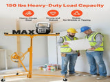 3353mm Drywall Lift, Heavy-Duty 68 kg Sheetrock Hoist with Adjustable Telescoping Arm, Lockable V952-SPSJJHS95FT1QDU00001V0