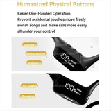 S10 Bluetooth 5.4 Bone Conduction Wireless Headphones 30 Meters Depth IPX8 Waterproof Swimming V1370-AZ4-11718