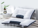 Firm Neck Contour Cervical Orthopedic Pillow, Memory Foam Pillow Widen Plus Reversible Design, for V1366-AZ2-W-12388
