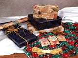 Christmas Gift Wrapping Paper - 6-Pack "Fireplace Sweet Dreams" Series V1192-D47
