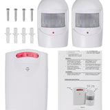 Infrared Alarm System - Wireless Motion Detection Security Alarm for Home & Office V1192-D20