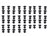 50Pcs Double Nozzle Sprinkler G1/2 Male Thread 360 Degree Rotating Water Sprayer for Garden Lawn V1294-YM0901-3111210177811