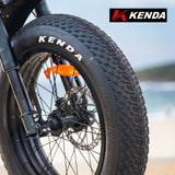 VALK Nomad Electric Fat Tyre Bike, 500W, 45km/hr, Throttle ebike, Disc Brakes, Shimano 7 spd, 20x4" V219-BIKSRFVAS5KA