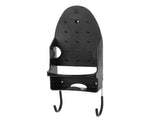 Electric Iron Holder Heat Resistant 2 in 1 Wall Mounted Iron Board Rack with Hook for Home V1294-YM0523-3117220020412