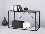 Levede 2-Tier Console Table Office Furniture DH1038-BK