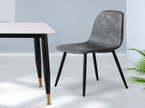 Levede 8x Dining Chairs Kitchen Eames CH1058-4-GYX2