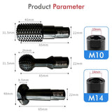 woodworking carving and polishing set, angle grinder accessories, wood carving tools, wood grinding V1107-146-19751-BLK-10MM