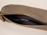 Genuine Leather Boston Bag - Mini Barrel Crossbody & Top Handle Purse V888-ELOSUNG35968