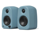 Kanto UKI 100W Desktop Speakers with Bluetooth, USB-C, Headphone out, Cornflower , Pair V398-KO-UKIDSBU-I