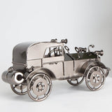 Model Vintage Car Iron Dark Grey 1Pcs for Collectors and Enthusiasts V1369-AZ3-W-18340