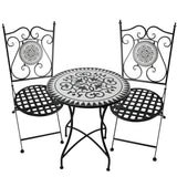 Persian 3pc Outdoor Table & Chairs Setting V637-E139154
