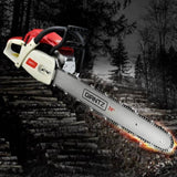 Giantz Chainsaw Petrol 92CC Bar Commercial E-Start Pruning Chain Saw,Giantz Chainsaw Petrol 92CC CSAW-92CC-N-OV-RDWH