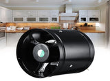 8 Inch Duct Fan Low Noise Exhaust Fans for Kitchen Garage Bathroom Ventilation Blower V1294-YM0523-10334644