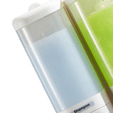 Manual Liquid Soap Dispenser 2 Chambers 480ml Leakproof Wall Mount Soap and Shower Dispenser for V1294-YM0901-3112250029011