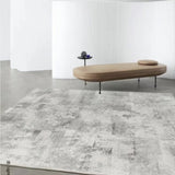 Modern Grey Microfiber Rug 160cm＊240cm V679-160-240