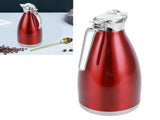 2L Vacuum Jug Bottle Stainless Steel Thermal Kettle Tea Pot Household Double Wall Insulated JugFlat V1294-YM0718-3118210019612