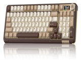 Solakaka A99PRO 3Mode RGB Mechanical Keyboard, Milk-Coffee-Brown V1300-A99PRO-MILK-COFFEE-BROWN