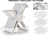 Kitchen secure Mandolin Vegetable Slicer With Adjustable Blades With Container V1263-JX-1938