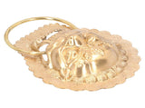 Antique Door Knocker Handle Brass Double Door Handle for Wooden Courtyard Side Door V1294-YM0901-3114210089211