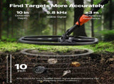 Metal Detector for Adults, 254 mm, Professional High Accuracy Gold Detector, IP68 Waterproof Search V952-DPJSTCQJB10ID7GHN001V9