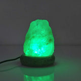 USB Colour Changing Salt Himalayan Lamp - Natural Shape Pink Rock LED Light V238-SUPDZ-43047514438
