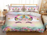 Unicorn Eyes Ophelia Atelier Quilt / Doona / Duvet Cover set V745-AQ042329D3