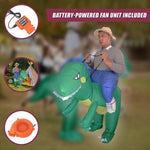 DINO Fancy Dress Inflatable Suit -Fan Operated Costume V63-691604