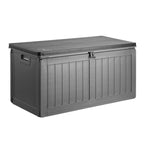 Gardeon Outdoor Storage Box 190L Container Lockable Garden Bench Tool Shed Black OSB-S190-BK