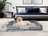 PaWz Memory Foam Pet Sofa Bed Cushion XL X-Large PT1178-XL-GY