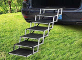 Pawz Dog Ramp Pet Stair Car Suv Travel Step Foldable PT1281-7-BK