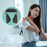 Shiatsu Neck & Back Massager with Heat Deep Kneading Massage Pillow for Shoulders V63-835881