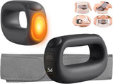 Portable Heated Fascia Ring Massager with 5-Speed Vibration & USB-C Charging Deep Tissue Muscle V1107-CS-ZDAMQ1