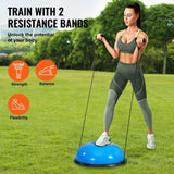 Half Exercise Ball Trainer, 23 inch Balance Ball Trainer, 660lbs Capacity Stability Ball, Yoga Ball V952-PHXLQ58CMBWLDQO03V0