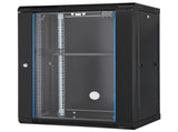 15U Wall Mount Network Cabinet, 226.8 kg Max. Ground Load Capacity, Server Rack Cabinet Enclosure V952-WLJJ15UW155GJOIJAV0