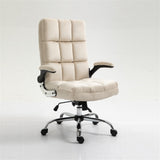Velvet Home Ergonomic Swivel Adjustable Tilt Angle and Flip-up Arms Office Chair V226-SW1601BG