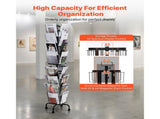 Greeting Cards Rack, 32 Pockets Rotating Postcard Brochure Stand, 360&deg Spinning Card V952-WJZSMXPKDHJS8Z53G001V0