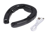 Portable Neck Fan Cooling and Heating Dual Use 3 Speeds Semiconductor Quiet Lightweight Battery V1294-YM0901-3113250130113