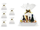 Empty Gift Basket with Handles Sturdy Tray Wine Gift Basket Party Favors Basket for Graduation V1294-YM0521-230707HL02-4