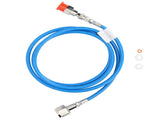 CO2 Soda External High Pressure Adapter Hose Kit CGA320 for Soda Stream Blue 2m/6.6ft V1294-YM0901-3113200052811