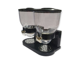 2 x 4L Double Cereal Dispenser Black - Round Rice Grains Countertop Storage V238-SUPDZ-39789730725968