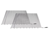 Fireplace Mesh Screen Curtain 2 Wide Panels Hanging Replacement Screens for Home Wood Burning V1294-YM0706-3114230116513