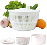 Salad Spinner 4.5L Plastic BPA-Free Non-Slip Vegetable Dryer V1263-JX-5404