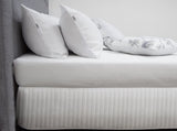 Quilted VALANCE - SINGLE V441-QV2587WHTSB