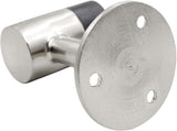 3 Inch / 75mm Heavy Duty Floor Stop, Door Stopper Stainless Steel Brushed Nickel - Pack of 4 V1258-DP02-C-3090