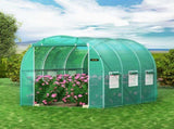 Walk-in Tunnel Greenhouse, 3 x 2 x 2 m, Portable Plant Hot House with Galvanised Steel Frame, 1 Top V952-YDSDWSL1077FTKHD5V0