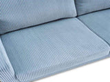 Comforro Willow 2 Seater Compressed Sofa V1158-SF-LM2442-21-2S-AQUA